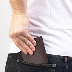 Sassora Textured Leather Two Fold Wallet-13