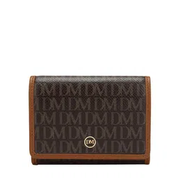 Da Milano Unisex Typography Printed Leather Two Fold Wallet-21