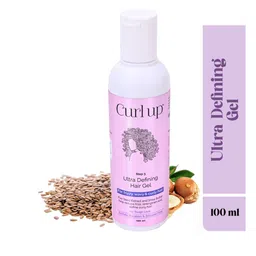 Curl up Ultra Defining Hair Gel With Flax Seed Extract & Shea Butter - 100 ml image 1