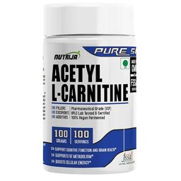 NutriJa Acetyl L-Carnitine 1000mg,  100 g  Unflavoured -3