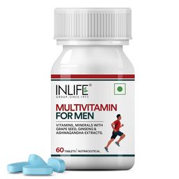 INLIFE Multivitamin for Men,  60 tablet(s)  Unflavoured -0