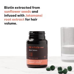 HealthKart HK Vitals Biotin,  60 tablet(s)  Unflavoured  image 2