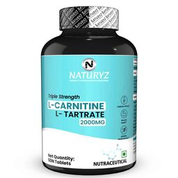 Naturyz Triple Strength L-Carnitine L-Tartrate 2000mg,  50 tablet(s)  Unflavoured -17