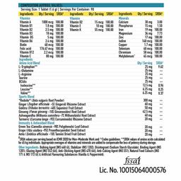 TrueBasics Advanced Multivitamin For Sports,  90 tablet(s)  Unflavoured  image 5