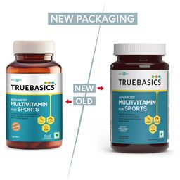 TrueBasics Advanced Multivitamin For Sports,  90 tablet(s)  Unflavoured  image 4