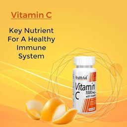 HealthAid Vitamin C 1000mg Complex with Vitamin D,  60 chewable tablet(s)  Unflavoured  image 4