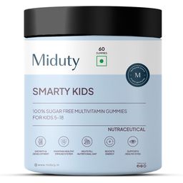 Miduty Smarty Kids, 60 gummies Unflavoured-20