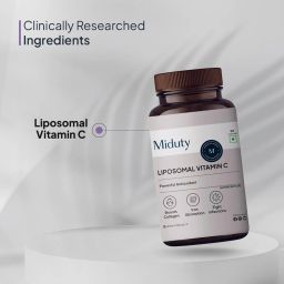 Miduty Liposomal Vitamin C,  90 capsules  Unflavoured  image 3
