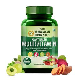 Vlado's Himalayan Organics Plant Based Multivitamin,  60 veggie capsule(s)  Unflavoured -9