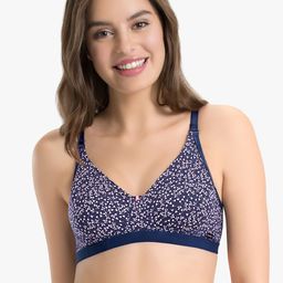 every de by amante Printed Non Padded Wirefree Dailies Super Support Bra EB016-picture-10