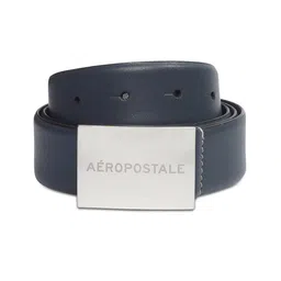 Aeropostale Men Push Pin Closure Textured Leather Casual Belt-picture-5