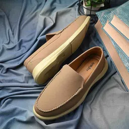 IVRAH Men Round Toe Loafers-image-48