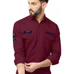 GREENFLAIR Men Classic Opaque Casual Shirt-image-61