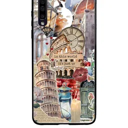 QRIOH Quirky Printed Samsung Galaxy A70 Back Case Mobile Accessories-picture-45