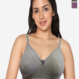In Care Pack Of 2 Medium Coverage Non Padded All Day Comfort Everyday Bra-image-41