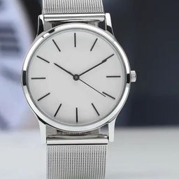 SZN Men Dial & Stainless Steel Straps Analogue Watch Slim watch metalSZN-40