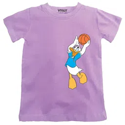 BAESD Kids Graphic Printed Round Neck Cotton T-shirt-image-58