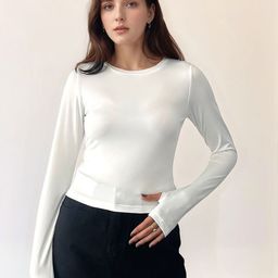 Outzidr Women Fitted Top-image-28