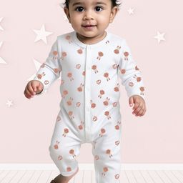 Nuego Infants Girls Animal Print Pure Cotton Rompers-picture-45