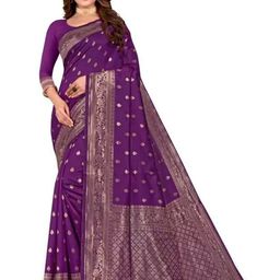 Moda Rapido Ethnic Motifs Woven Design Pure Silk Saree-image-84