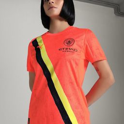 Puma Women Kidsuper Mcfc Jersey Rep Striped T-Shirt-picture-26