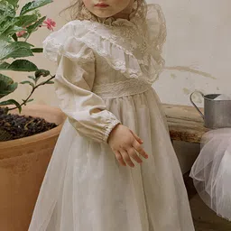 LULU & SKY Puff Sleeve Fit & Flare Dress-picture-27