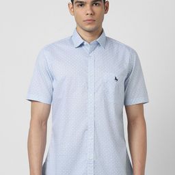Van Heusen Sport Men Cotton Slim Fit Printed Casual Shirt-image-68