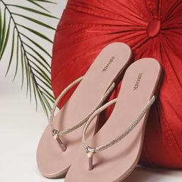 Anouk Women Solid Synthetic Casual Open Toes Flats-image-74