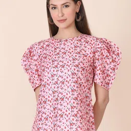 Mast & Harbour Women Floral Printed Top-picture-30