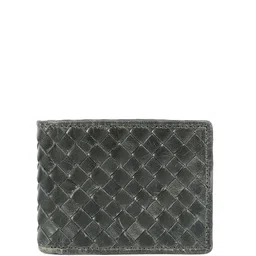 Celtic Men Geometric Textured Leather Two Fold Wallet-12