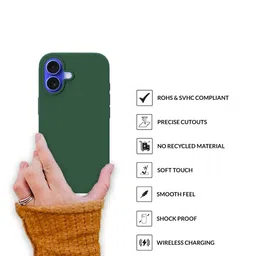 SPRIG Solid Printed iPhone 16 Back Case Mobile Accessories image 3