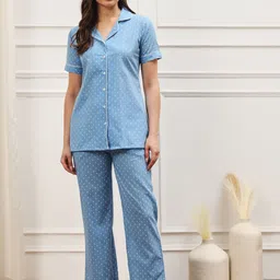 Meeranshi Women Printed Night suit-image-25