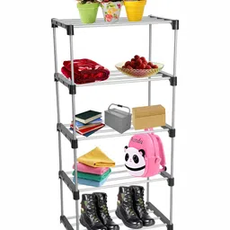 Decent Hut Multipurpose Books Storage 5 Shelve for Home image 4