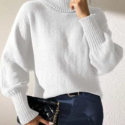 StyleCast x Revolte Women Turtle Neck Long Sleeves Pullover Sweaters-image-60