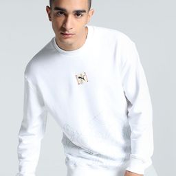 Puma Classics Men Printed Cotton Long Sleeve Crew-Neck Sweatshirt-image-18