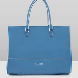 Caprese Women Solid Structured Leather Handheld Bag-52