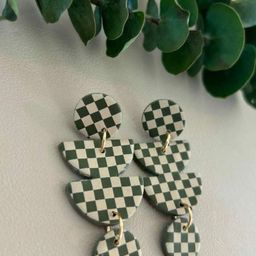 VMA PLAY FASHION Geometric Shaped Drop Earrings-image-51