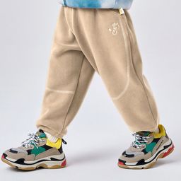 LULU & SKY Infant Boys Mid-Rise Relaxed-Fit Joggers-image-5
