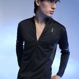 Campus Sutra Men Solid Lightweight Open Front Jacket-image-85