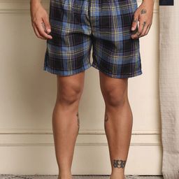 Mast & Harbour Pack Of 2 Printed Super Pure Combed Mercerized Cotton Boxers - BOXCOM81-S-image-96
