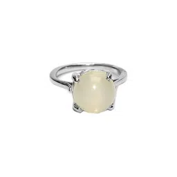 GenZcomplex Silver-Plated Brass Finger Ring-image-90