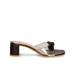 FOOTSHEZ Block Peep Toes with Bows image 4