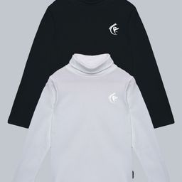 KiddoPanti Kids 2 High Neck Applique T-shirt-image-118