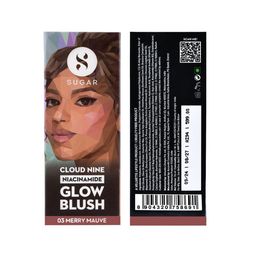 SUGAR Cloud Nine Niacinamide Glow Blush - 7.6 ml - Merry Mauve 03 image 3