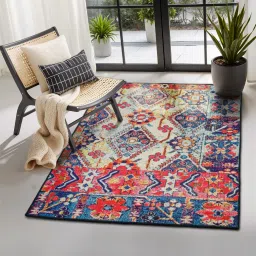 Multicolor Polyester Carpet-picture-11