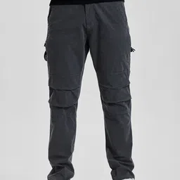 Snitch Men Mid-Rise Regular Fit Cargo Carpenter Pants-image-17