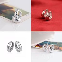 The Roadster Lifestyle Co Silver Plated Circular Shaped Hoop Earrings-18