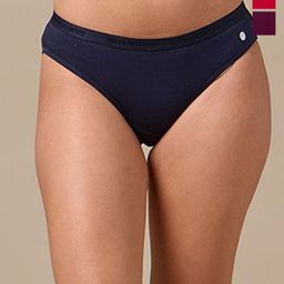 URBAN ADVENTURE Pack Of 3 Anti Microbial Bikini Briefs 3UAW-005(WINE-NAVY-RED)-image-76