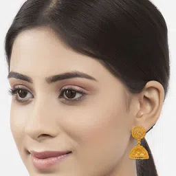 Heer Collection Contemporary Jhumkas Earrings-28