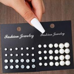 Honbon Women Silver Earrings-image-27